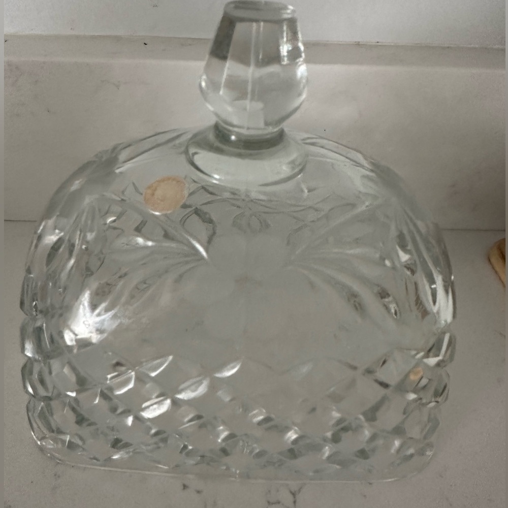 Swedish Crystal Rectangular Cloche - Picture 4 of 7